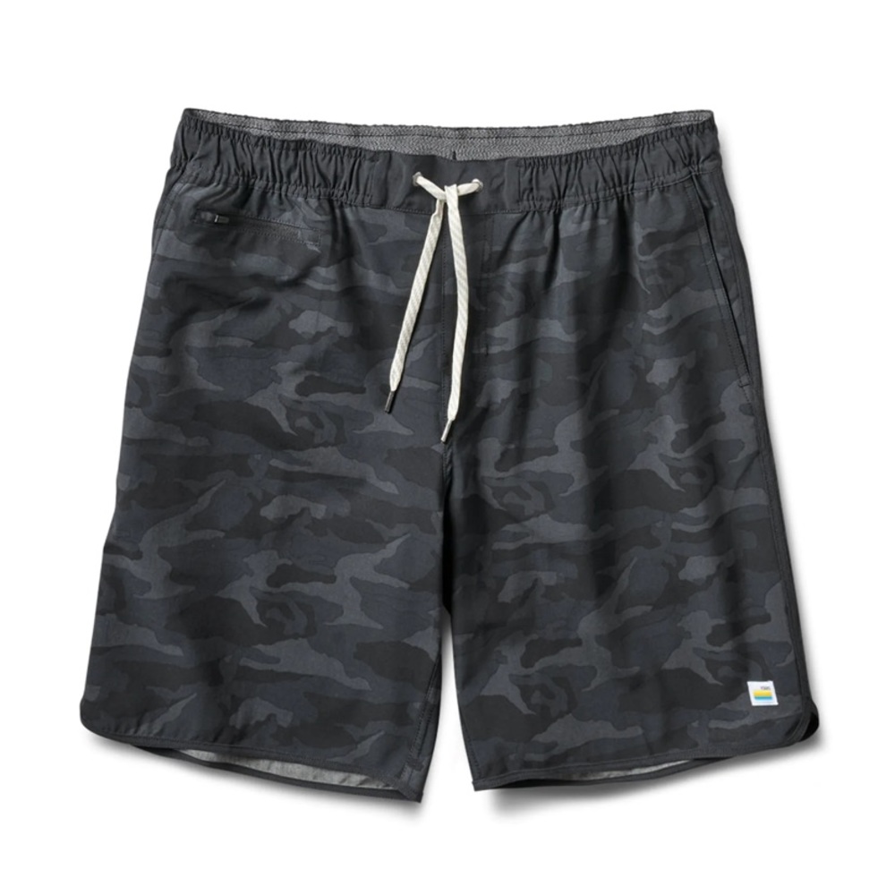 Vuori Banks Short in Black Camo - Men’s